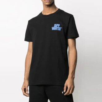 SS21 Arrow Printing Logo Short Sleeve Black