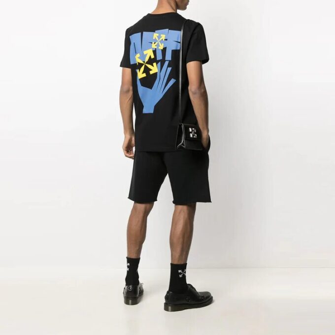 SS21 Arrow Printing Logo Short Sleeve Black