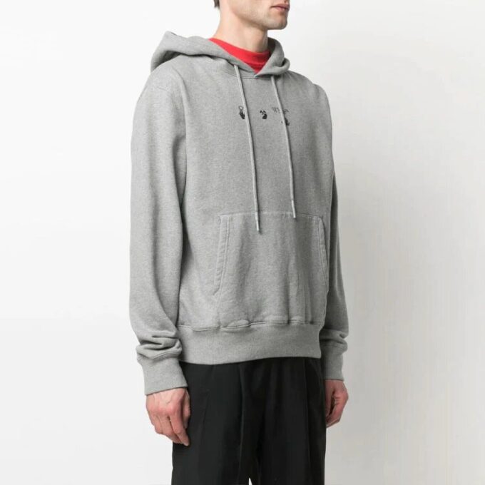 SS21 Arrows Arrow Pattern Printing Loose Fit Gray