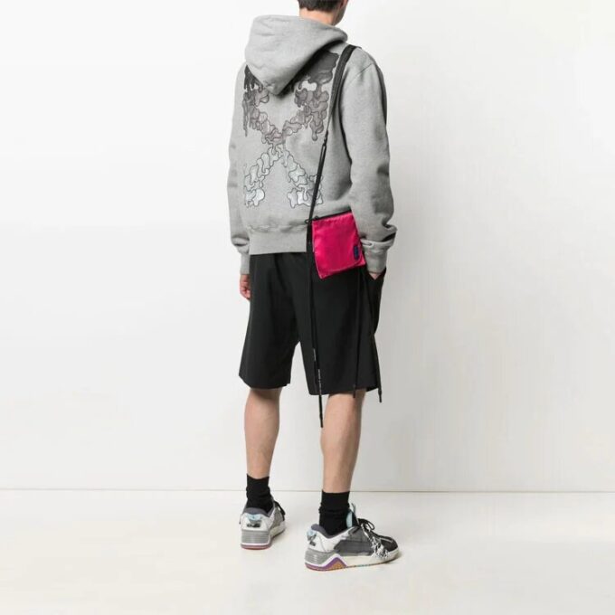 SS21 Arrows Arrow Pattern Printing Loose Fit Gray