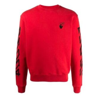 SS21 Arrows Printing Casual Round Neck Printing Version Red SS21 Arrows Printing Casual Round Neck Printing Version Red