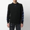 SS21 Arrows Stripe Knit Version Black