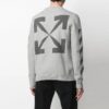 SS21 Arrows Stripe Knit Version Gray