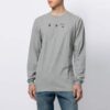 SS21 Arrowslogo Pattern Printing Round Neck Long Sleeves Ordinary Version Gray