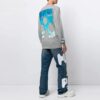 SS21 Arrowslogo Pattern Printing Round Neck Long Sleeves Ordinary Version Gray