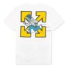 SS21 B-Boy Round Neck Printing Short Sleeve Pullover Short Sleeve Slim Fit Version White