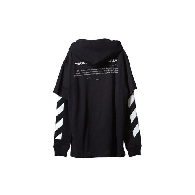 SS21 Bernini Back Printing Casual Black