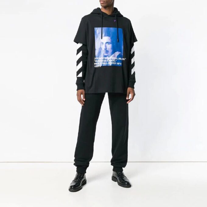 SS21 Bernini Back Printing Casual Black