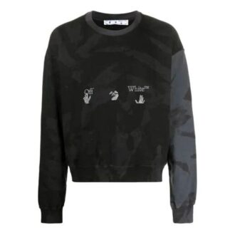 SS21 Camouflage Printing Logo Round Neck Black SS21 Camouflage Printing Logo Round Neck Black