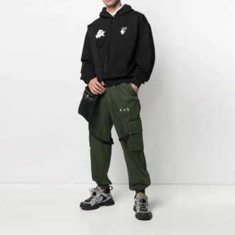 SS21 Cargo Casual Long Pants Loose Fit Green