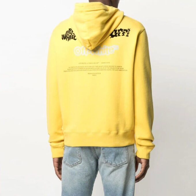 SS21 Casual Alphabet Printing Loose Fit Yellow