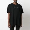 SS21 Casual Alphabet Printing Short Sleeve Loose Fit Black
