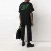 SS21 Casual Alphabet Printing Short Sleeve Loose Fit Black