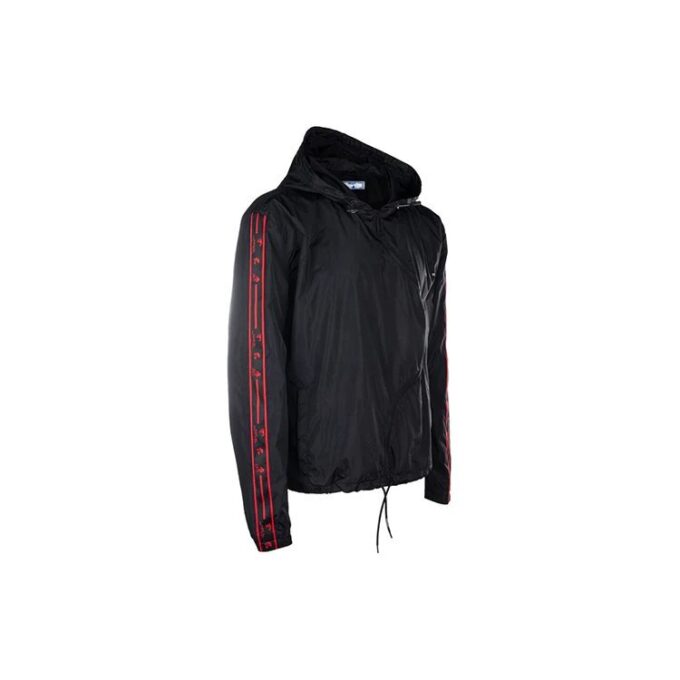 SS21 Casual hooded Zipper Jacket Ordinary Version Black