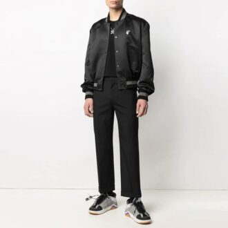 SS21 Casual Logo Printing Jacket Black