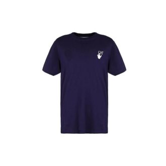 SS21 Chest Logo Short Sleeve Ordinary Version Purple