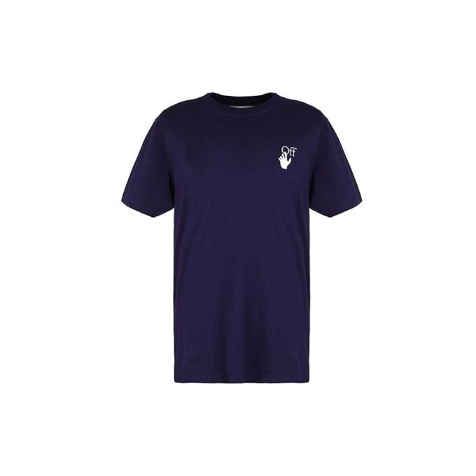 SS21 Chest Logo Short Sleeve Ordinary Version Purple