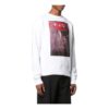 SS21 Classic Pattern Printing Round Neck Long Sleeves Ordinary Version White