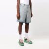 SS21 Cotton Denim Shorts Loose Fit Blue