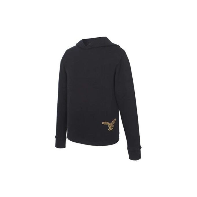SS21 Embroidered Logo Cotton Ordinary Version Black