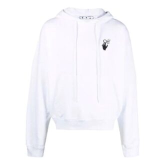 SS21 Gradient Arrow Loose Fit White