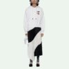 SS21 Gradient Arrow Printing hooded Pullover Casual Ordinary Version Unisex White