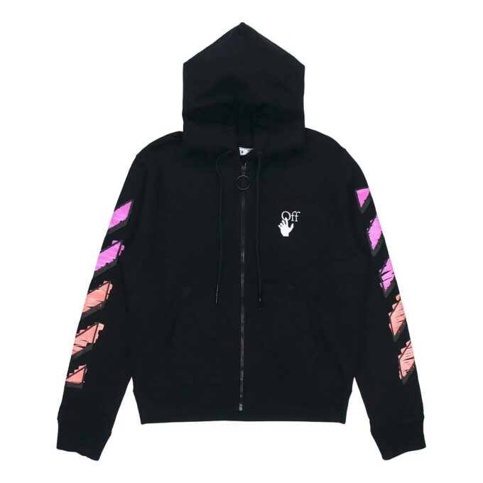 SS21 Gradient Zipper Classic Jacket Ordinary Version Black