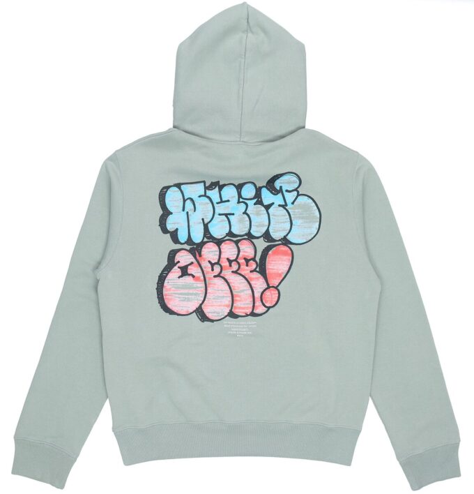 SS21 Graffiti Logo Printing Green