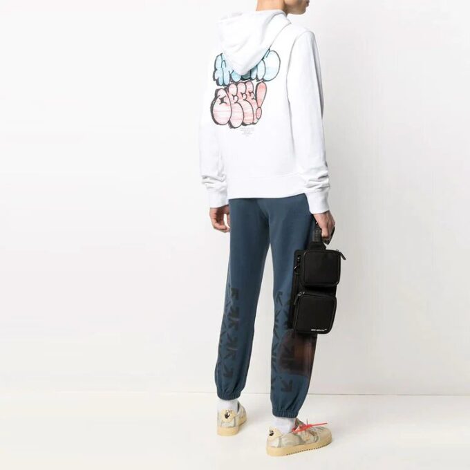 SS21 Graffiti Logo Printing White
