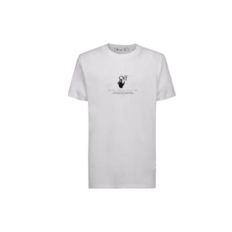 SS21 Graffiti Printing Short Sleeve White