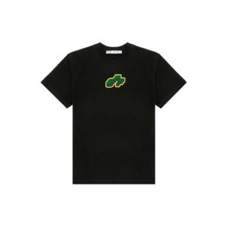 SS21 Green Arrow Cartoon Short Sleeve Loose Fit Black