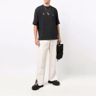 SS21 Hands Logo Short Sleeve Ordinary Version Black