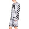 SS21 Large Printing Pullover Gray White