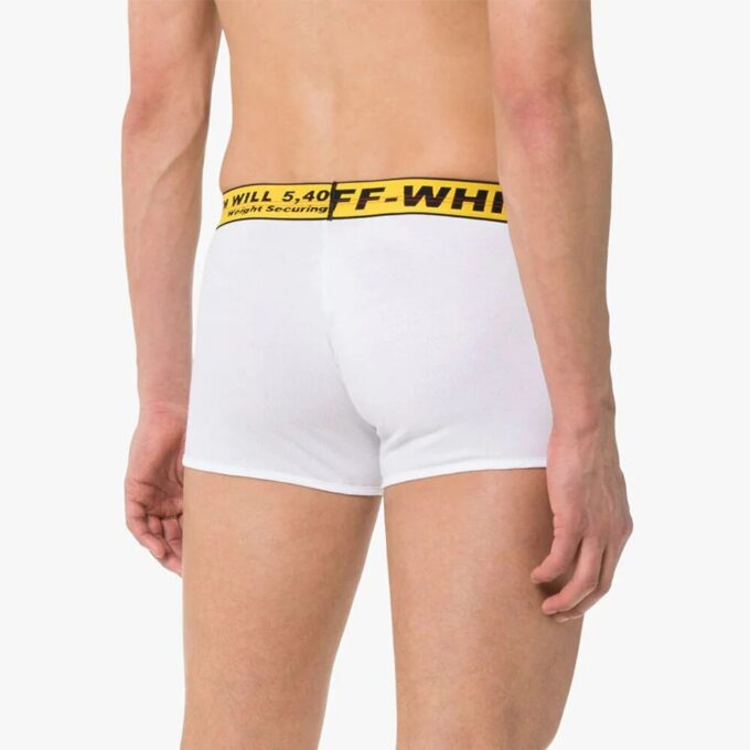 SS21 Lndustrial Logo Webbing Pants Slim Fit Version 1 White