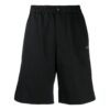 SS21 Logo Alphabet Button Shorts Loose Fit Black
