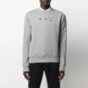 SS21 Logo Alphabet Printing Round Neck Loose Long Sleeves Version Gray