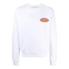 SS21 Logo Alphabet Printing Round Neck Pullover Version White