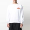 SS21 Logo Alphabet Printing Round Neck Pullover Version White