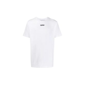 SS21 Logo Alphabet Printing Round Neck Short Sleeve Ordinary Version White