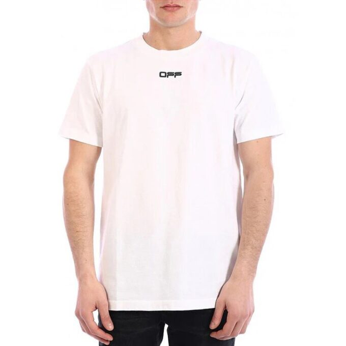 SS21 Logo Alphabet Printing Round Neck Short Sleeve Ordinary Version White