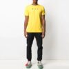 SS21 Logo Arrow Printing Round Neck Short Sleeve Loose Fit Yellow