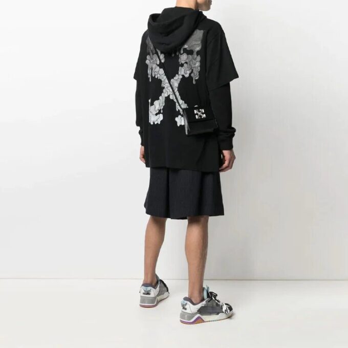 SS21 Logo Arrows Pattern Printing Ordinary Version Black