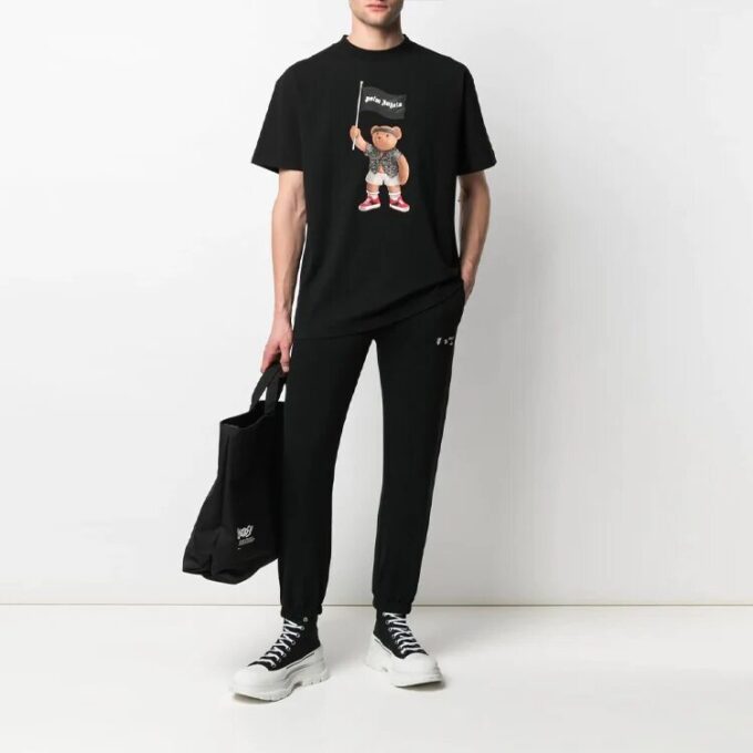 SS21 Logo Bundle Feet Sports Pants Version Black