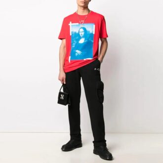 SS21 Logo Cargo Sweatpants Slim Fit Version Black