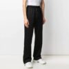 SS21 Logo Embroidered Casual Sports Pants Version Black
