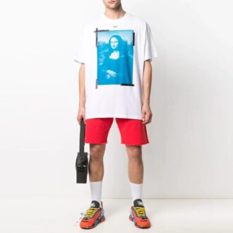 SS21 Logo Embroidered Sports Shorts Red