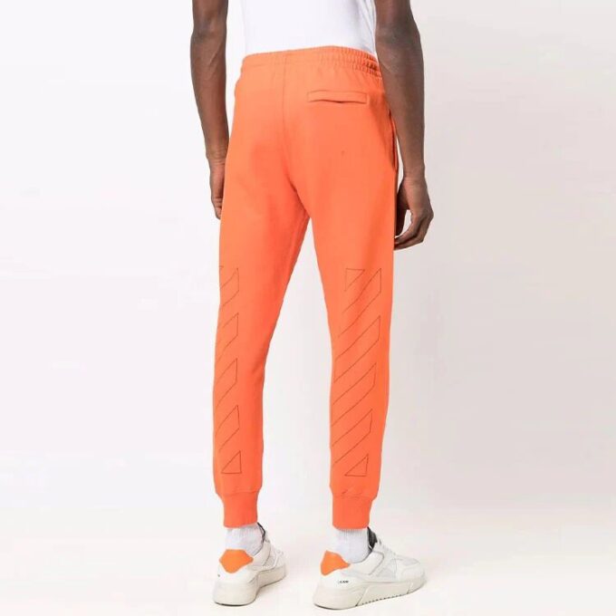 SS21 Logo logo Sports Long Pants Unisex Orange