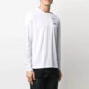 SS21 Logo Pattern Printing Long Sleeves Slim Fit Version White
