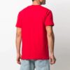 SS21 Logo Pattern Round Neck Short Sleeve Version Red