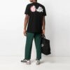 SS21 Logo Pattern Short Sleeve Loose Fit Black